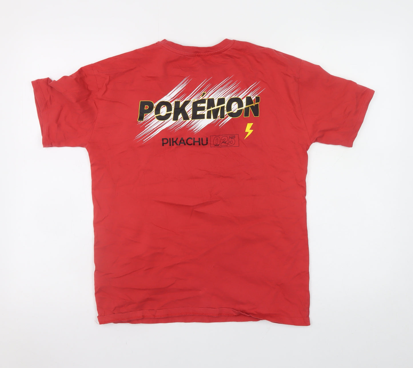 Marks and Spencer Boys Red Pokémon Pikachu T-Shirt 13-14 Years