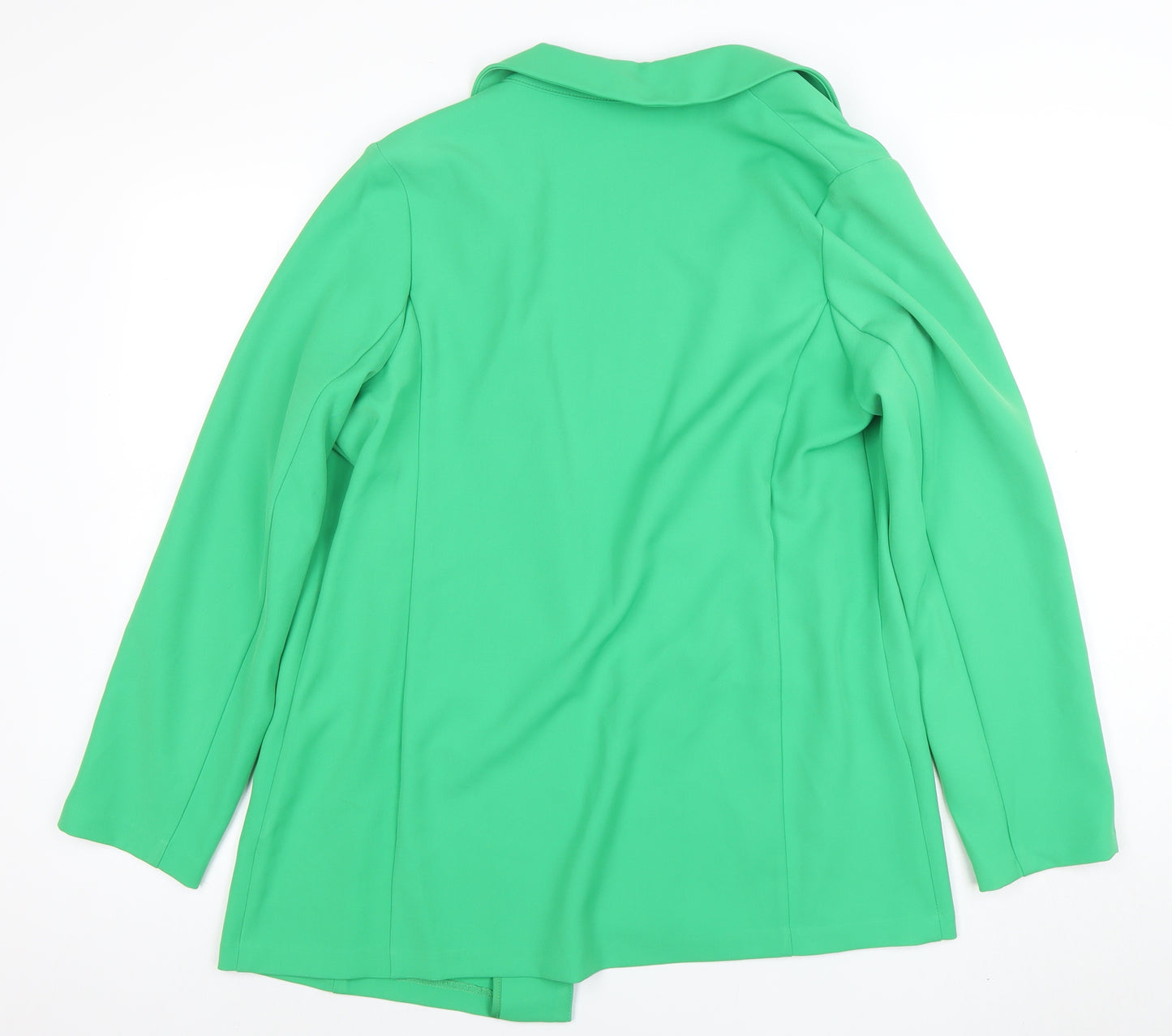 F&F Women’s Green Size 16 Classic Longline Two-Button Blazer