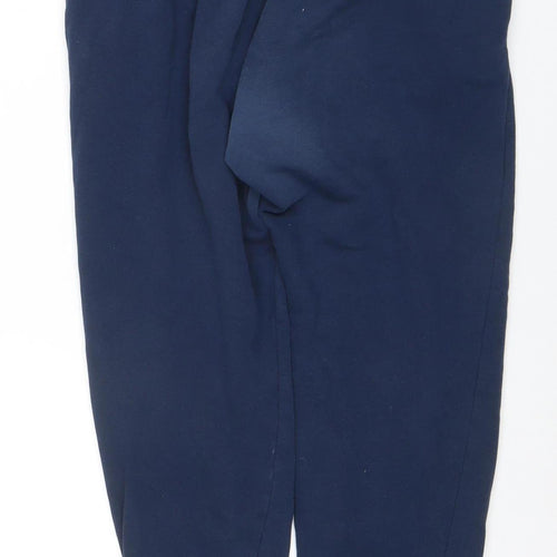 Under Armour Boys Blue Jogger Sweatpants M Relaxed Fit Fleece Activewear