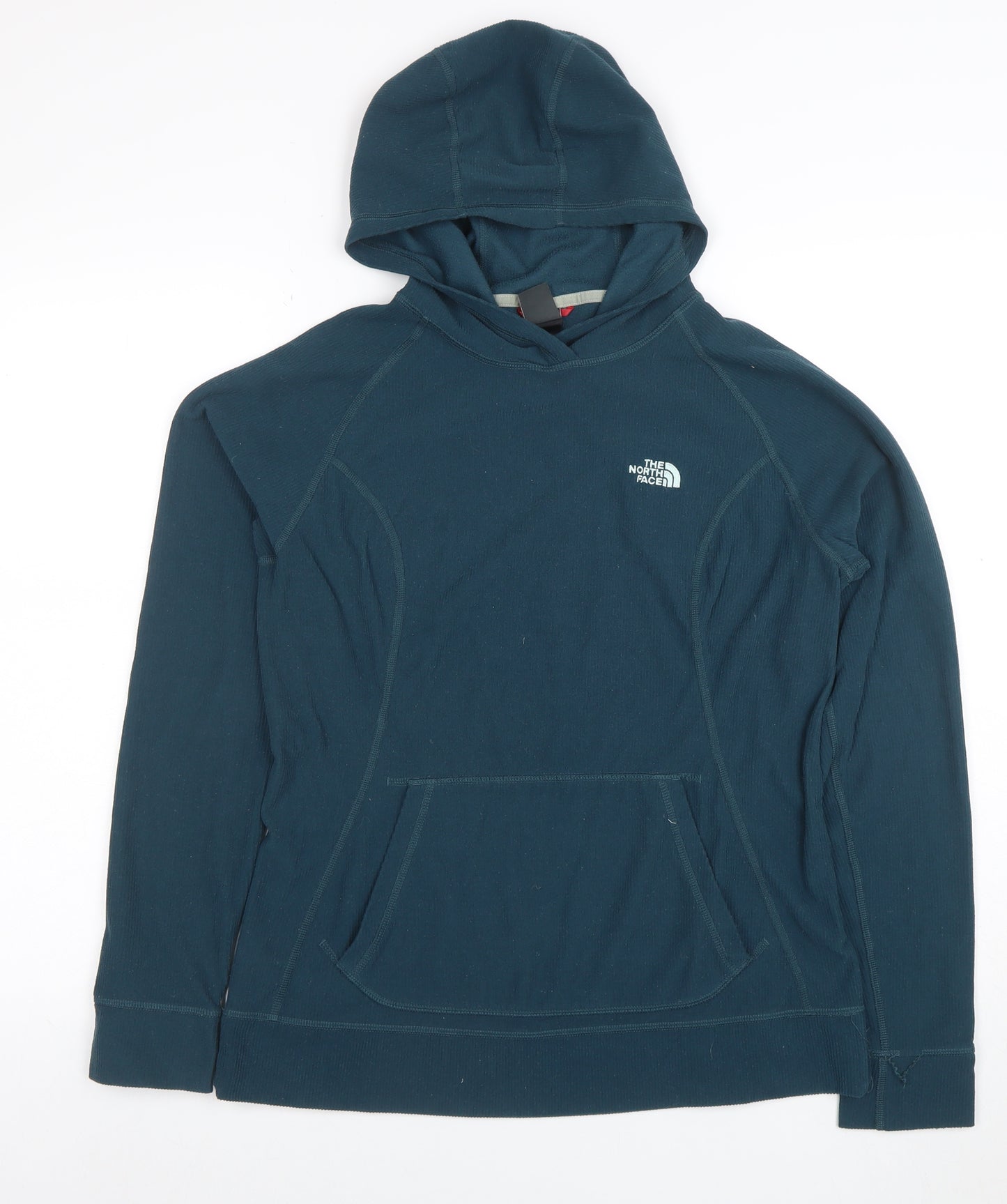 The North Face Women's Teal Pullover Hoodie L Long Sleeve Outdoor