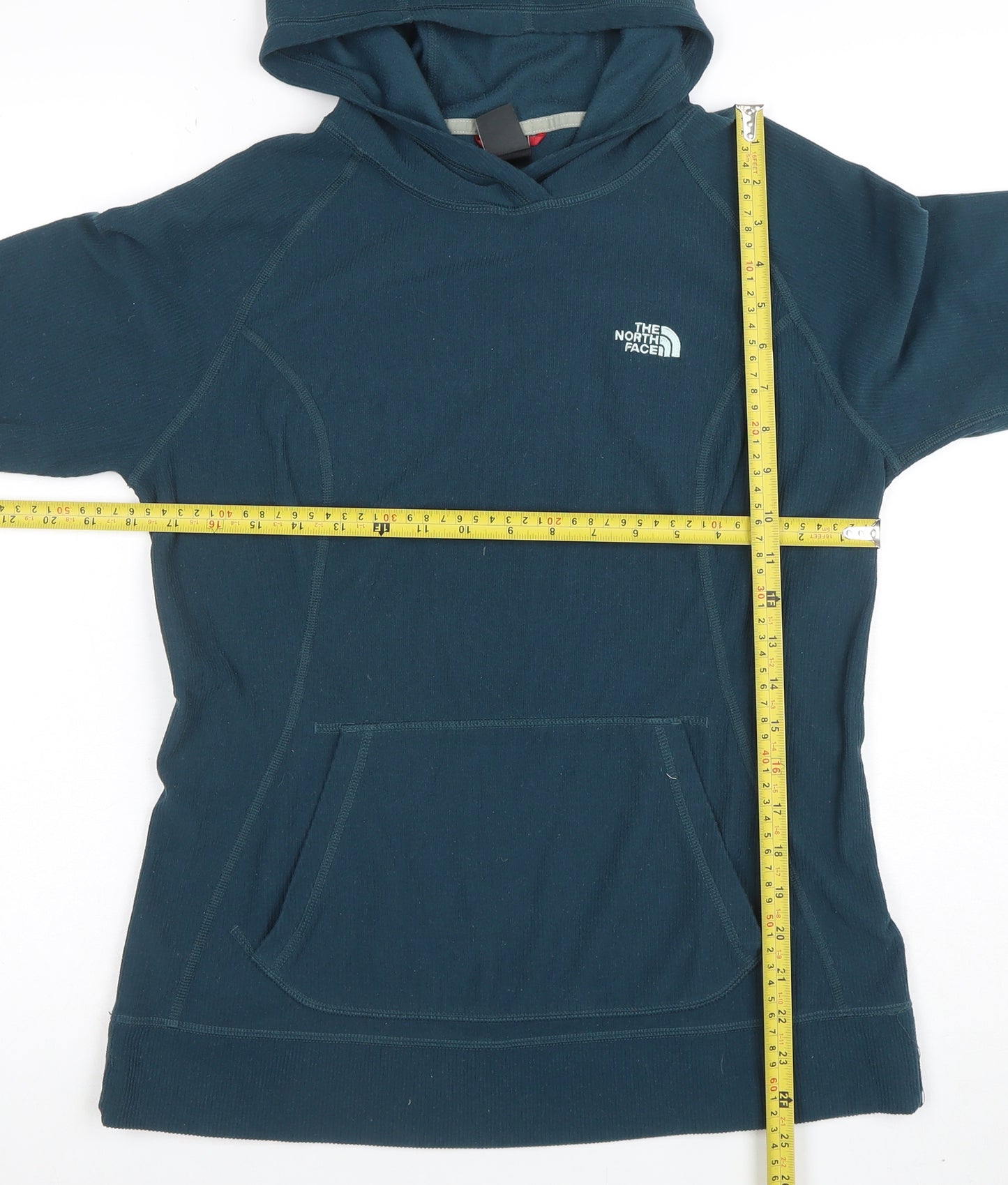 The North Face Women's Teal Pullover Hoodie L Long Sleeve Outdoor