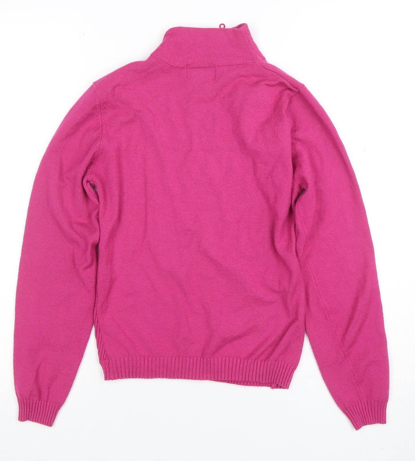 Forenza Women’s Pink Long Sleeve Mock Neck Knit Top M