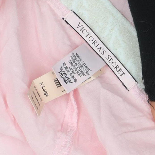 Victoria's Secret Women Pink Ruffle Sleep Shorts XL Lightweight Summer