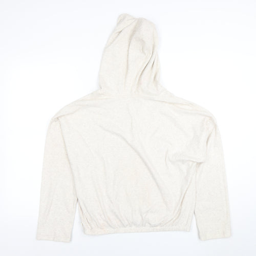 Tom Tailor Denim Women's Beige Hooded Pullover Hoodie Size 12