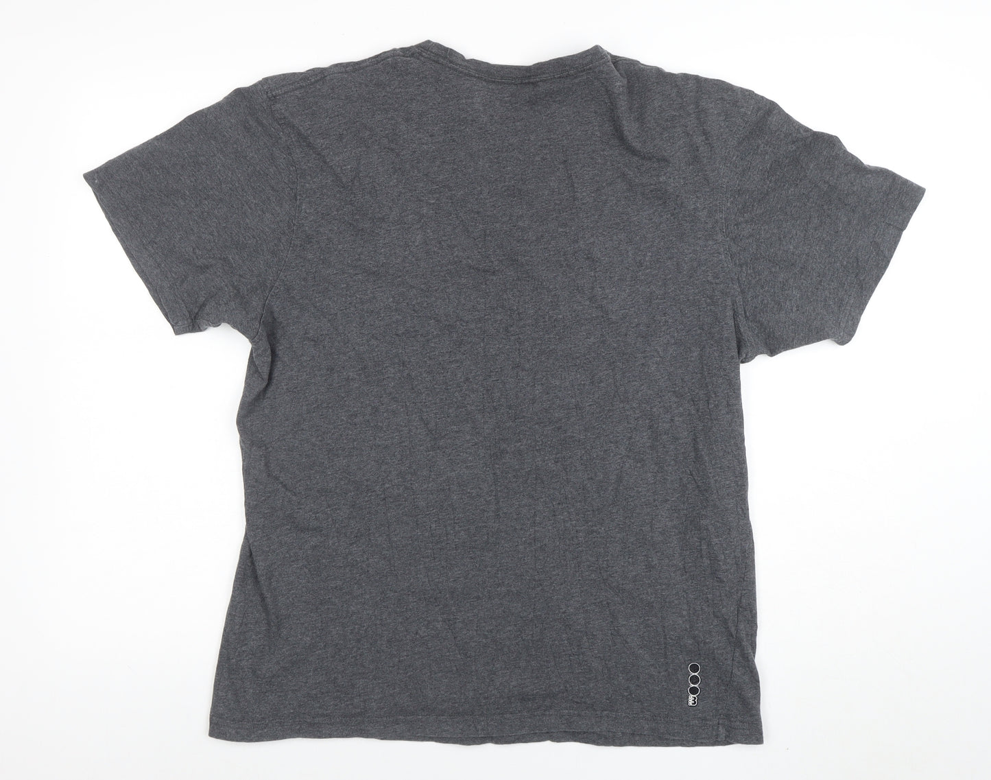 Bench Men's Grey Graphic Print Regular Fit T-Shirt Size XL