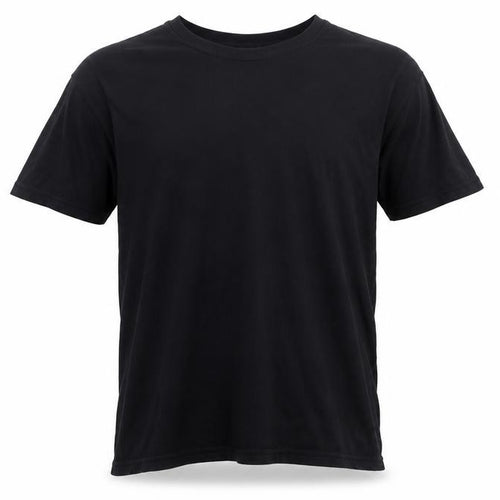 BoohooMAN Men's Black Space Graphic Print T-Shirt Size L
