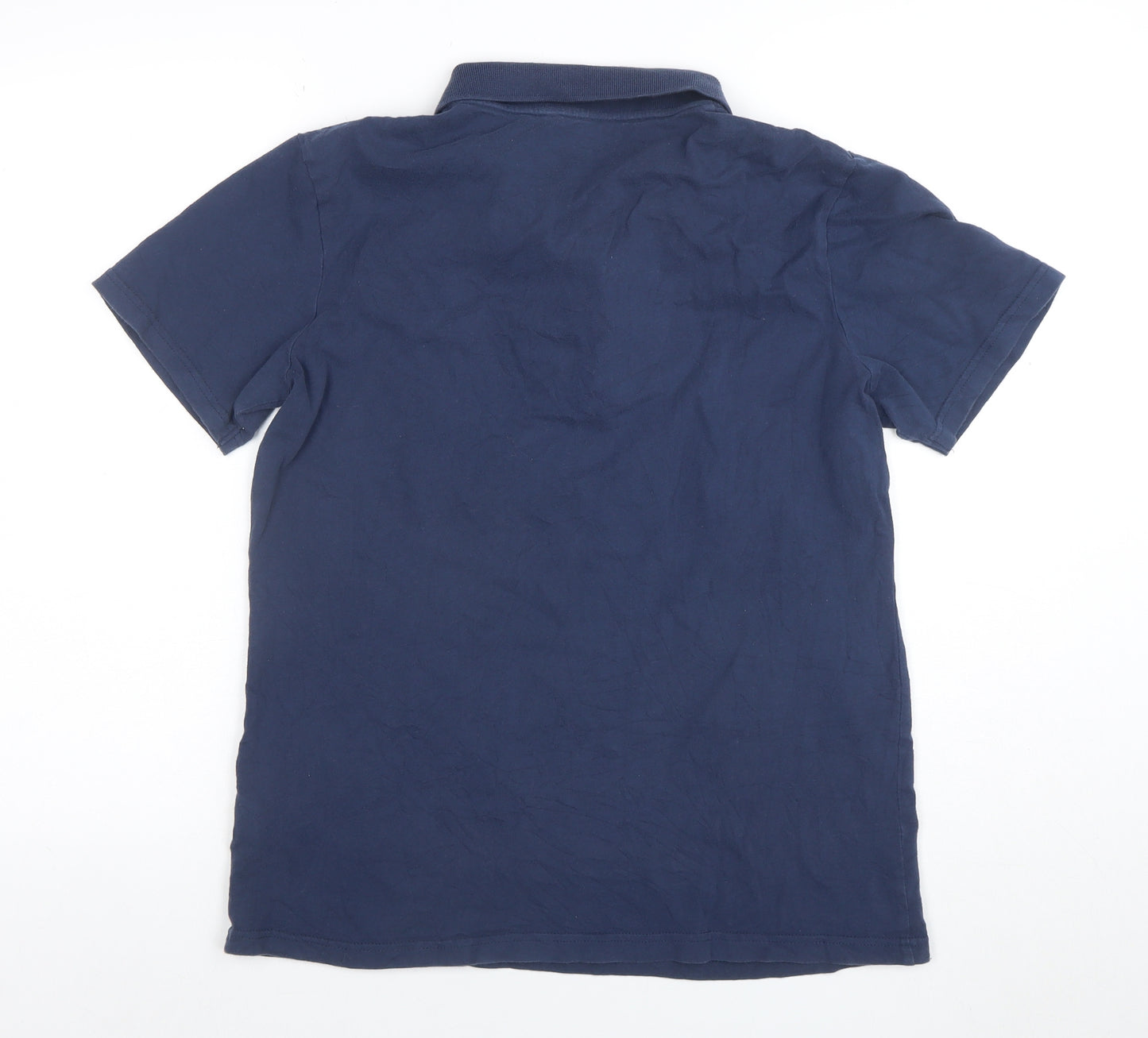 SoulCal & Co Navy Blue Cotton Men's Polo Shirt Size M Classic Fit