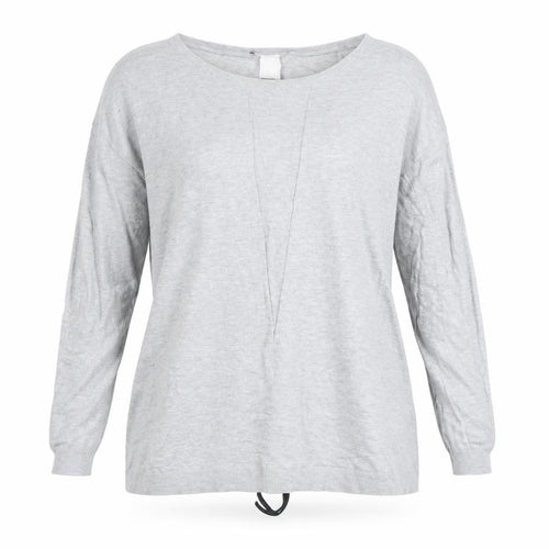 Betty Barclay Women's Grey Zip Knit Cardigan Size L