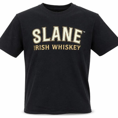 Slane Irish Whiskey Men's Black Medium Graphic Cotton T-Shirt