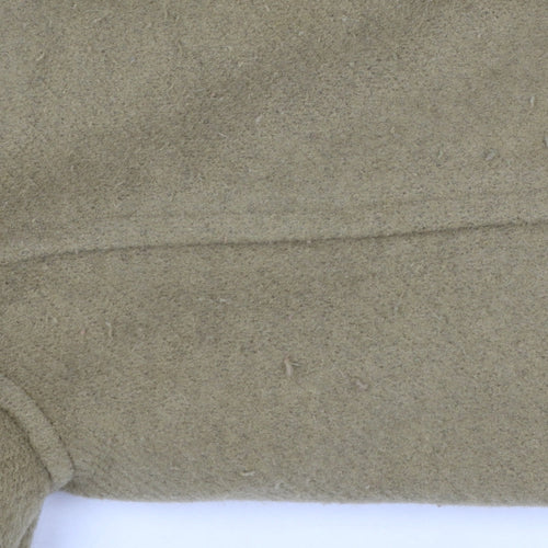 Marks and Spencer Women’s Beige Wool Blend Petite Coat Size 6