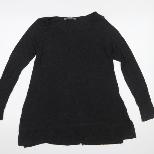 Coin 1804 Women's Black Long Sleeve Tunic Top Size M
