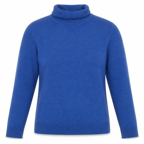 Marks and Spencer Women’s Blue Roll Neck Jumper Size 10 Acrylic Knit