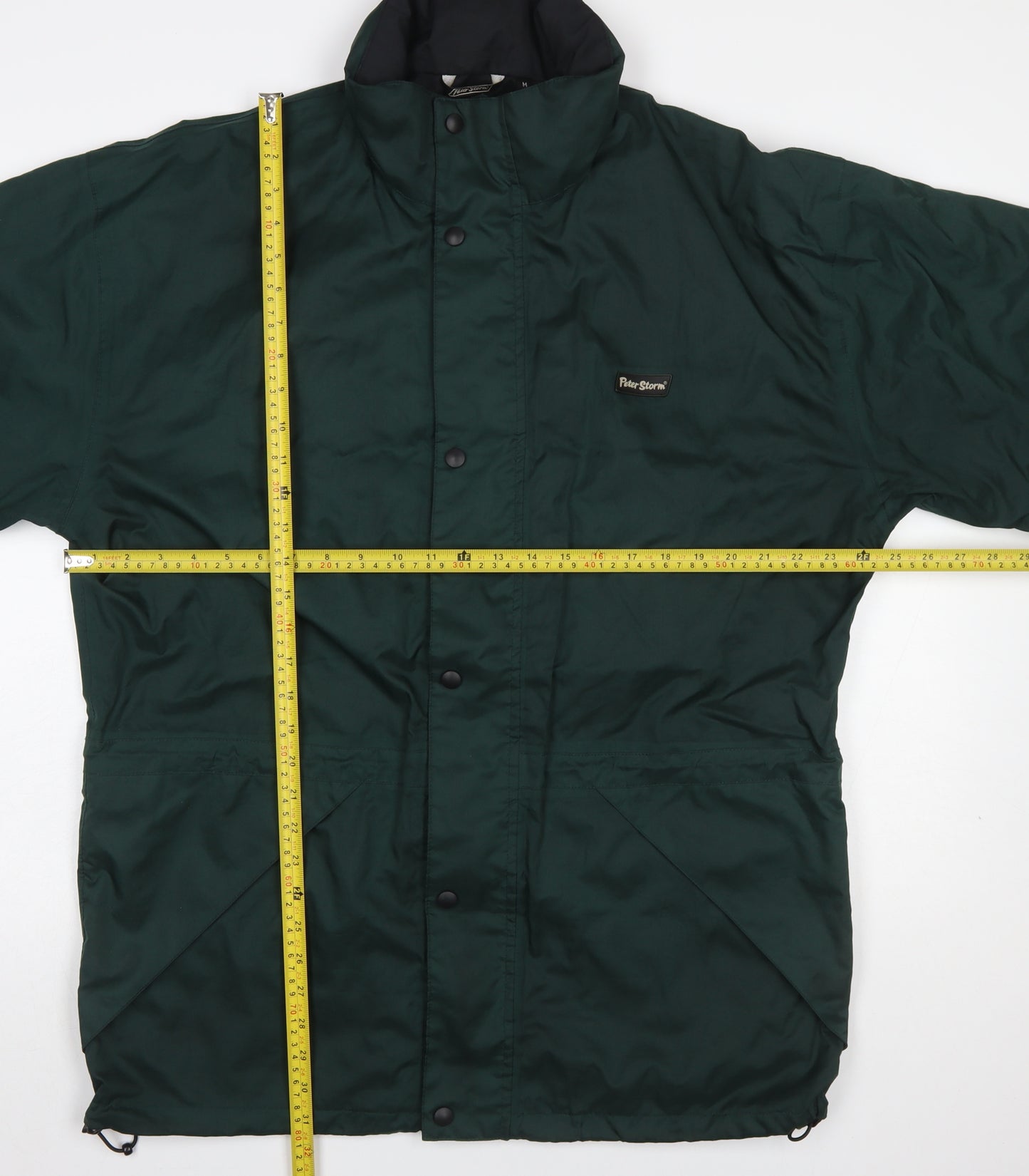 Peter Storm Men's Green Waterproof Parka Jacket Size M Outdoor Coat