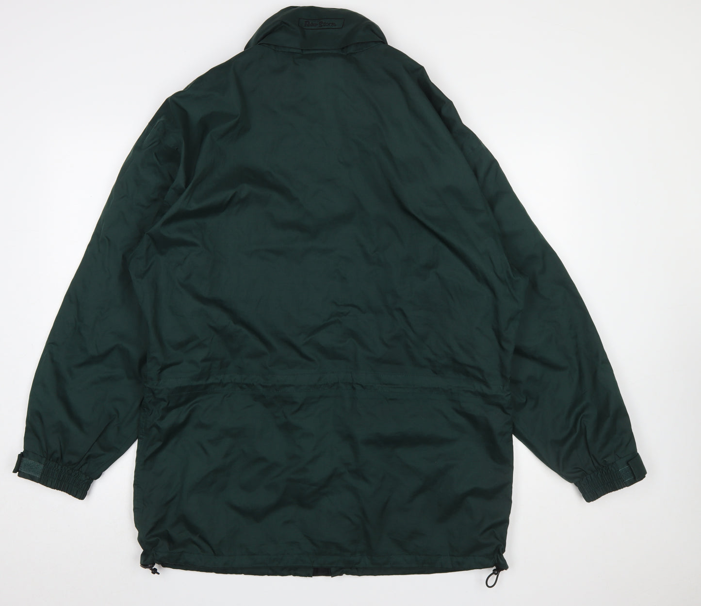 Peter Storm Men's Green Waterproof Parka Jacket Size M Outdoor Coat