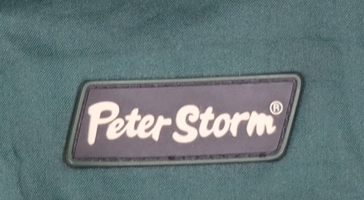 Peter Storm Men's Green Waterproof Parka Jacket Size M Outdoor Coat