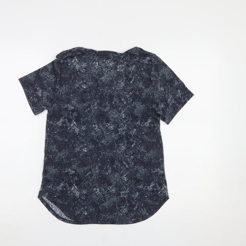 Marks and Spencer Goodmove Women’s Blue Animal Print Active T-Shirt Size 8