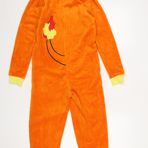 Pokémon Boys Orange Charmander Fleece One Piece Onesie 9-10 Years