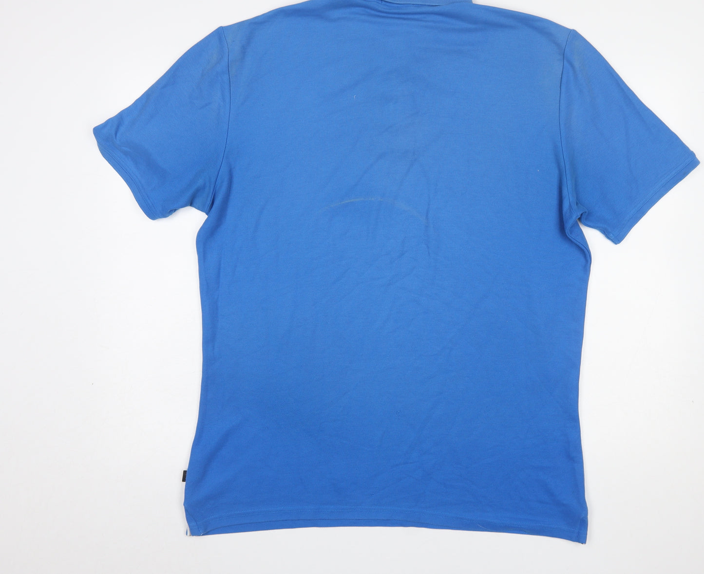 Calvin Klein Golf Blue Men’s XL Slim Fit Cotton Polo Shirt