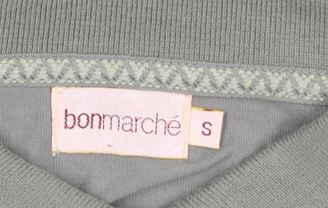 Bonmarché Women’s Green Long Sleeve Collared Polo Shirt Size S