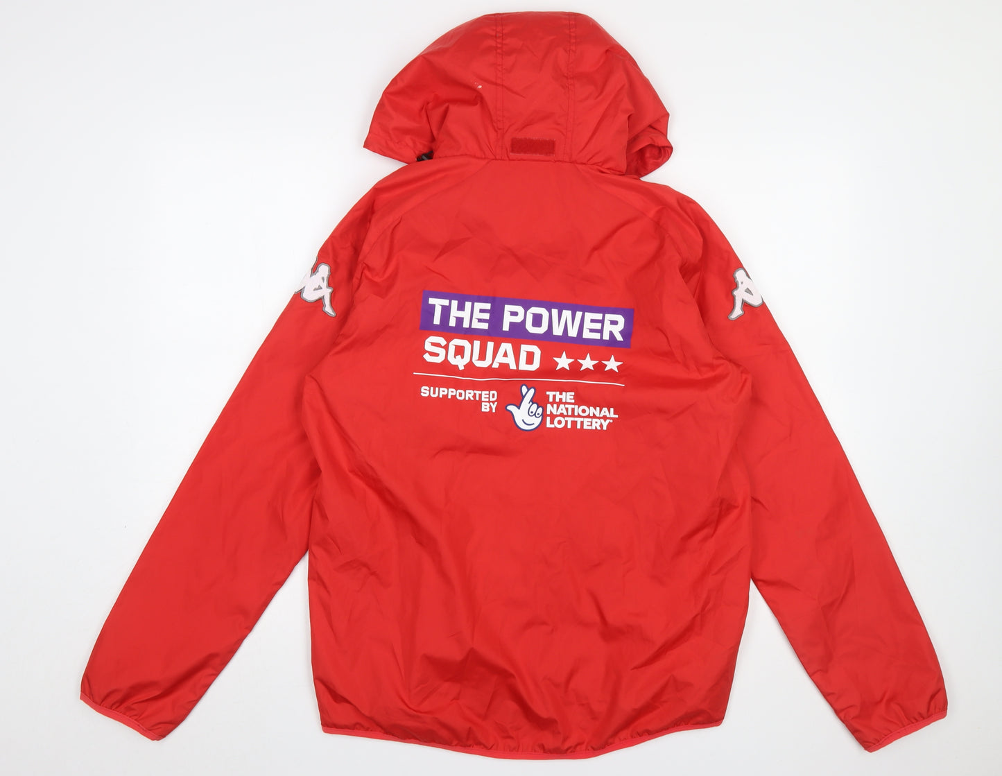 Kappa Men’s Red Rugby League World Cup 2021 Windbreaker Jacket Size S