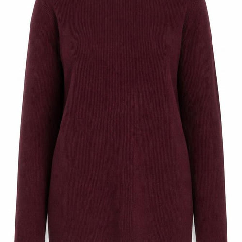 GAP Women’s Burgundy Boat Neck Long Sleeve Pullover Jumper Size L