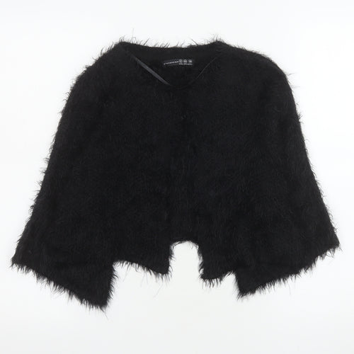 Atmosphere Women’s Black Fluffy Cape Jumper Size 12