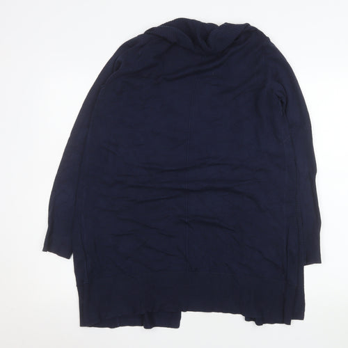 Marks and Spencer Women’s Navy Blue Open Front Knit Cardigan Size Small