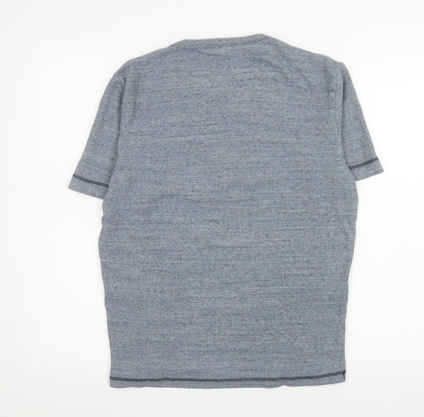 American Apparel Men's Grey Cotton Crew Neck T-Shirt Medium