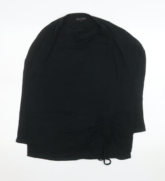 Phase Eight Women’s Black Long Sleeve Cowl Neck Tunic Top UK 8