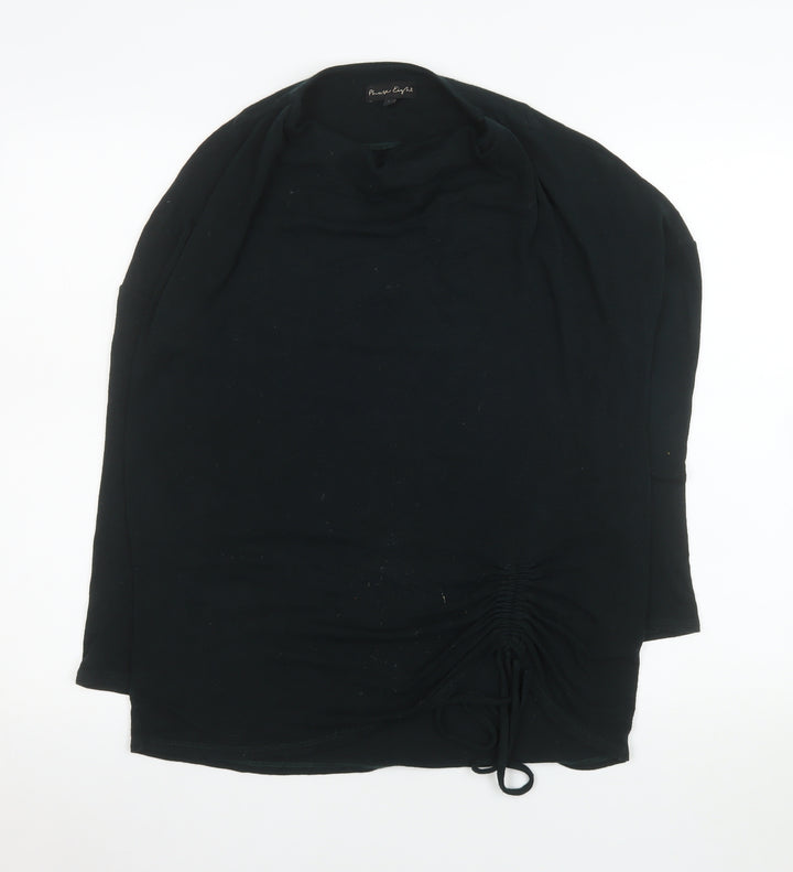 Phase Eight Women’s Black Long Sleeve Cowl Neck Tunic Top UK 8