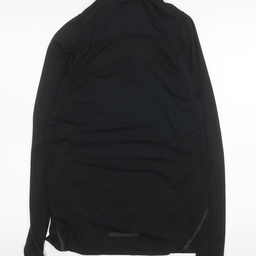 MP Women's Black XS 1/4 Zip Long Sleeve Athletic Top