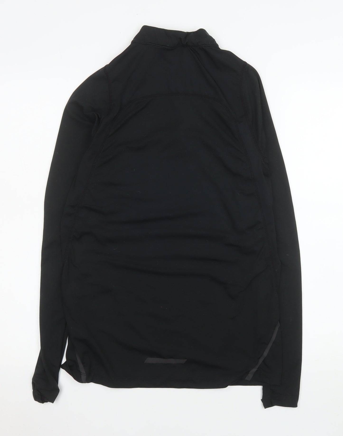 MP Women's Black XS 1/4 Zip Long Sleeve Athletic Top