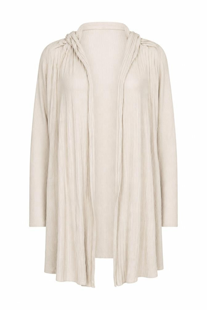 Phase Eight Women Beige Long Sleeve Open Knit Cardigan Size 16