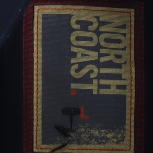 North Coast Men’s Blue Wool Hooded Duffle Coat Size M