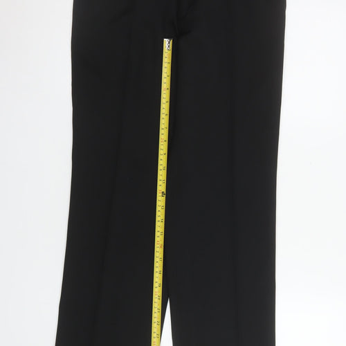 Taylor & Wright Men's Black 30in Waist 31in Leg Dress Trousers