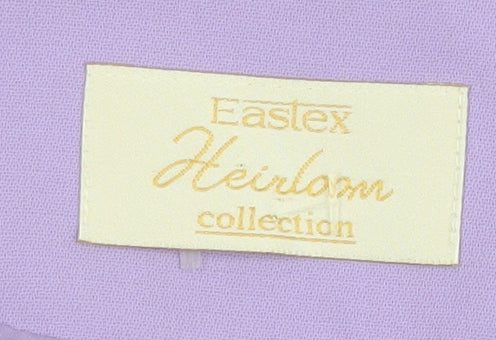 Eastex Heirloom Womens Lilac Suit Jacket Blazer UK 20 Classic Long Sleeve