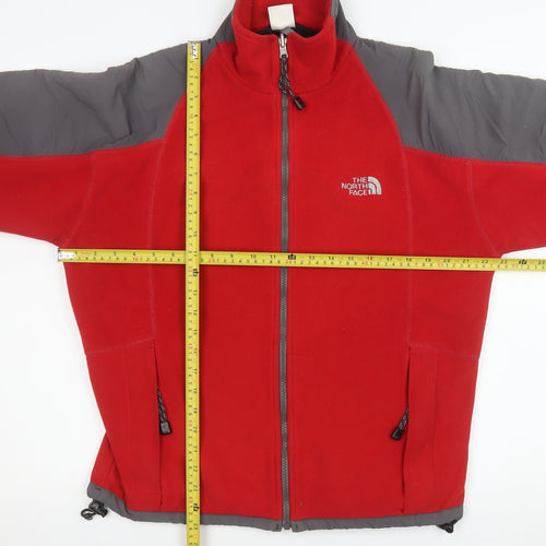 The North Face Men's Red Pamir Windstopper Fleece Jacket M
