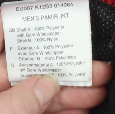 The North Face Men's Red Pamir Windstopper Fleece Jacket M