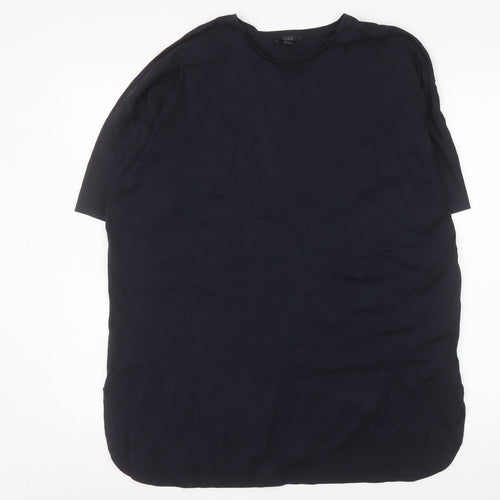 COS Mens Black Cotton Short Sleeve Crew Neck T-Shirt Size S