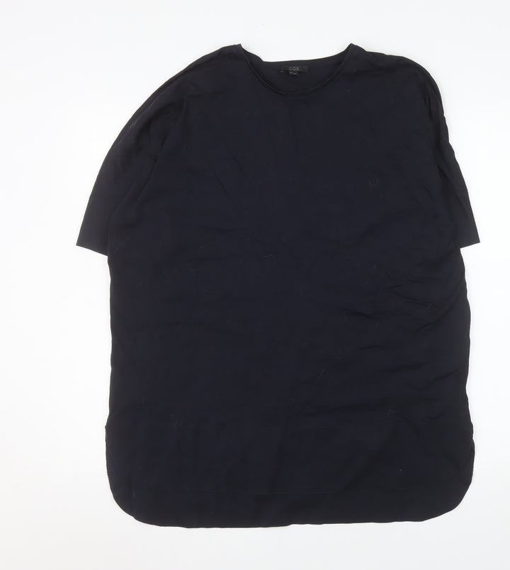 COS Mens Black Cotton Short Sleeve Crew Neck T-Shirt Size S