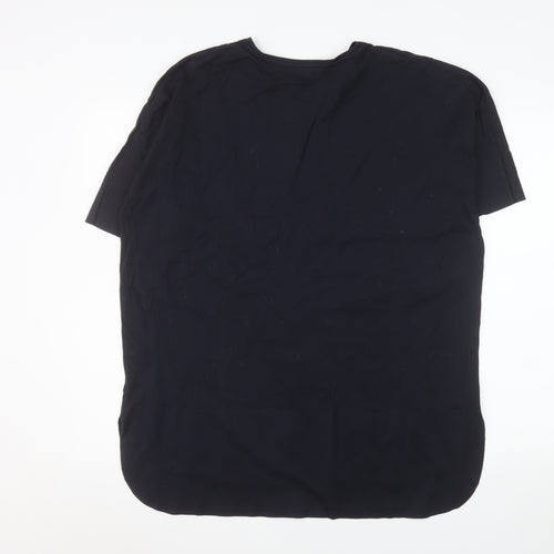 COS Mens Black Cotton Short Sleeve Crew Neck T-Shirt Size S