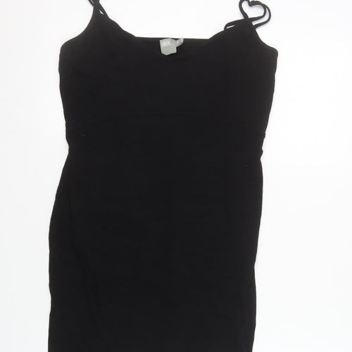 ASOS Women's Black Size 16 Bodycon Sleeveless Short Dress
