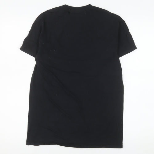 Philosophy Football Men’s Black Graphic Quote T-Shirt Size S