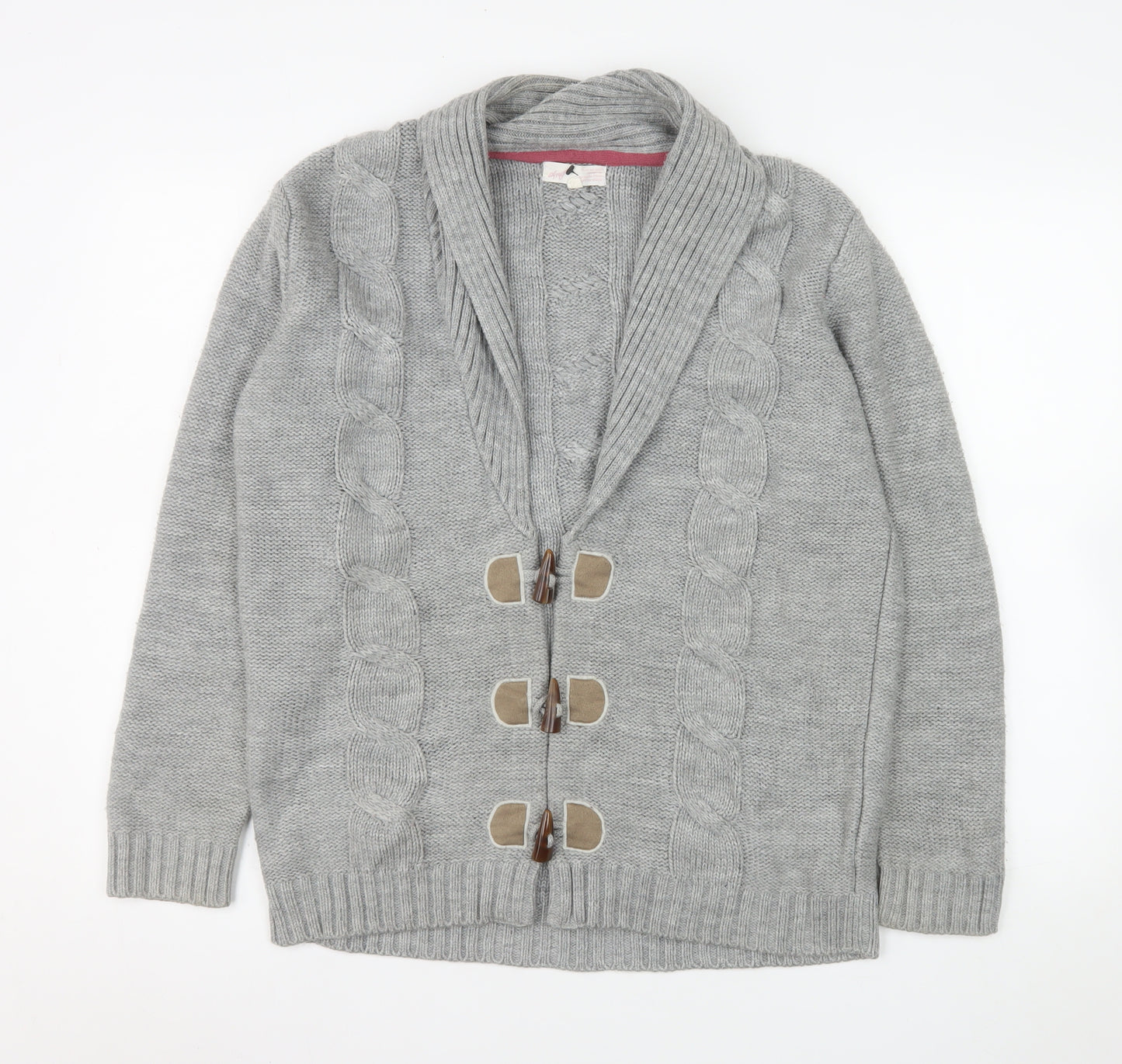 Marks and Spencer Women’s Grey Cable Knit Cardigan Medium