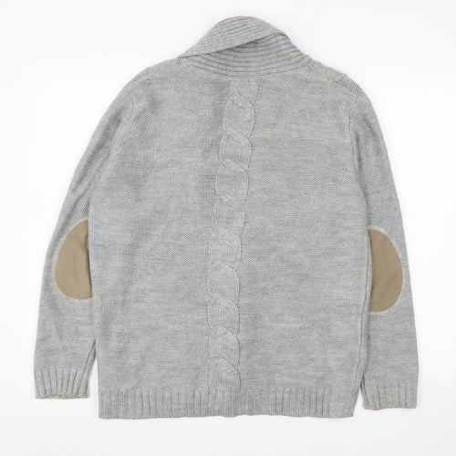Marks and Spencer Women’s Grey Cable Knit Cardigan Medium