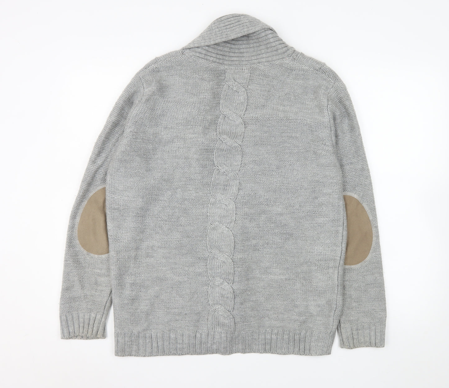 Marks and Spencer Women’s Grey Cable Knit Cardigan Medium