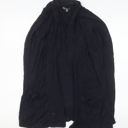 Gap Women’s Black Cotton Blend Open Front Cardigan Size S