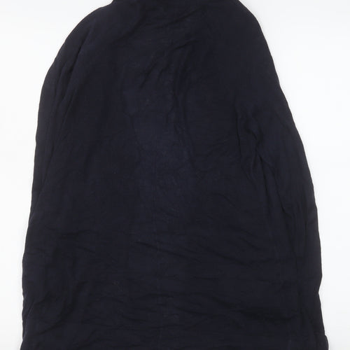 Gap Women’s Black Cotton Blend Open Front Cardigan Size S