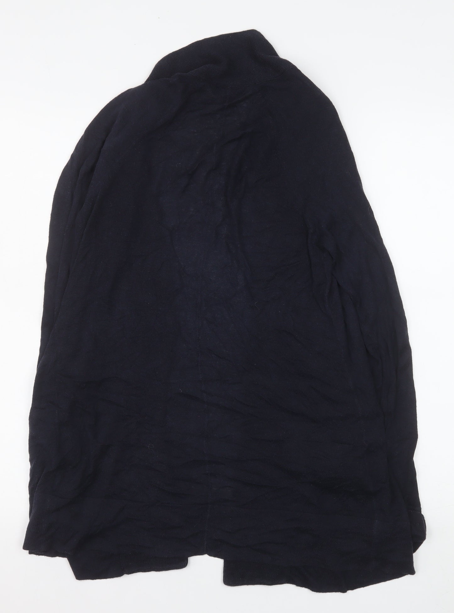 Gap Women’s Black Cotton Blend Open Front Cardigan Size S