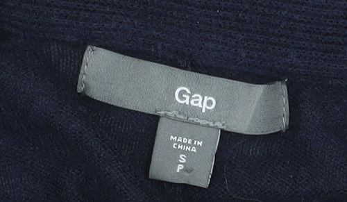 Gap Women’s Black Cotton Blend Open Front Cardigan Size S